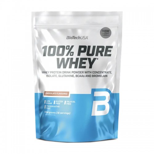 BİOTECHUSA 100% PURE WHEY 454 GR ÇİKOLATA BİOTECHUSA 100% PURE WHEY 454 GR ÇİKOLATA