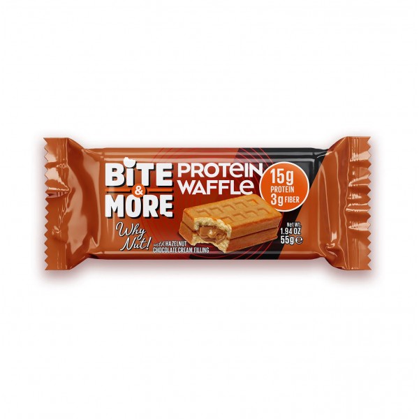 BİTE MORE PROTEİN WAFFLE 55 GRAM TEKLİ