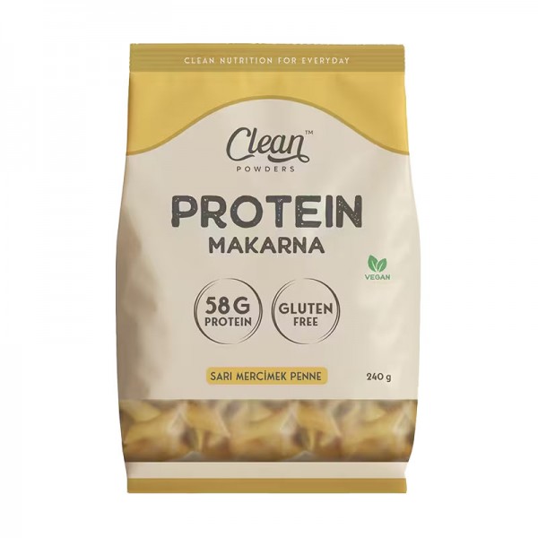 CLEAN POWDERS PROTEİNLİ MAKARNA SARI MERCİMEK 240 G