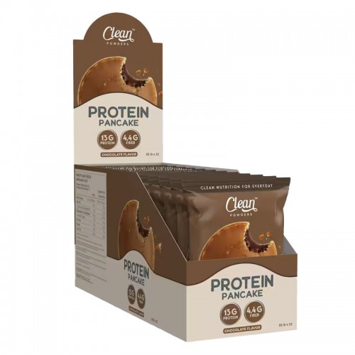 CLEAN POWDERS PROTEİN PANCAKE 55 GR 12 ADET ÇİKOLATA CLEAN POWDERS PROTEİN PANCAKE 55 GR 12 ADET ÇİKOLATA