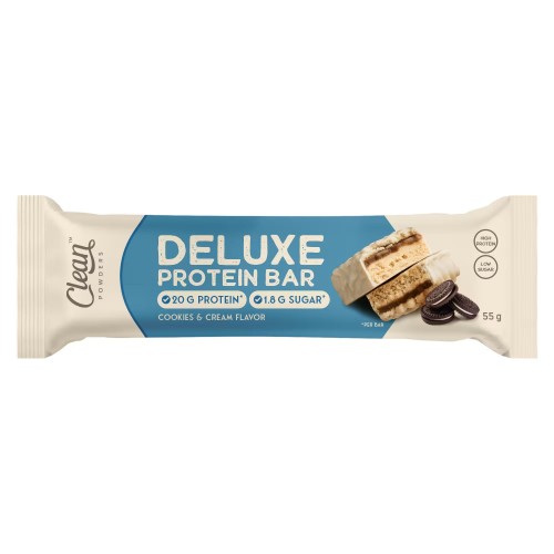 CLEAN POWDERS DELUXE PROTEİN BAR 55 GR 1 ADET CLEAN POWDERS DELUXE PROTEİN BAR 55 GR 1 ADET