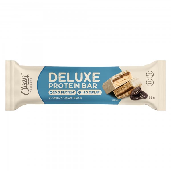 CLEAN POWDERS DELUXE PROTEİN BAR 55 GR 1 ADET