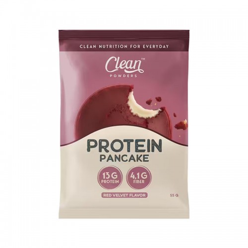 CLEAN POWDERS PROTEİN PANCAKE 55 GR 1 ADET RED VELVET