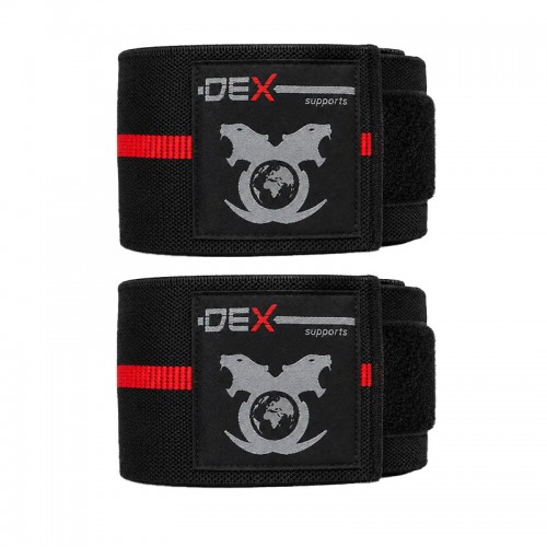 DEX SUPPORTS ELBOW WRAPS AĞIRLIK ANTREMANI DİRSEK BANDAJI ÇİFT KIRMIZI DEX SUPPORTS ELBOW WRAPS AĞIRLIK ANTREMANI DİRSEK BANDAJI ÇİFT KIRMIZI