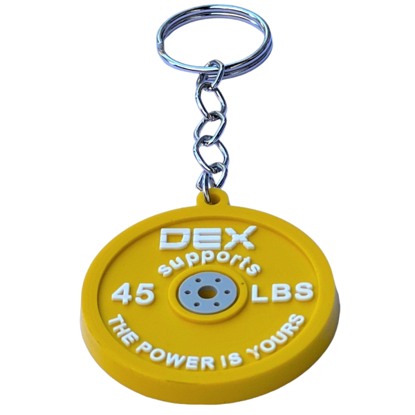 DEX SUPPORTS AĞIRLIK PLAKASI MİNYATÜR ANAHTARLIK DEX SUPPORTS AĞIRLIK PLAKASI MİNYATÜR ANAHTARLIK