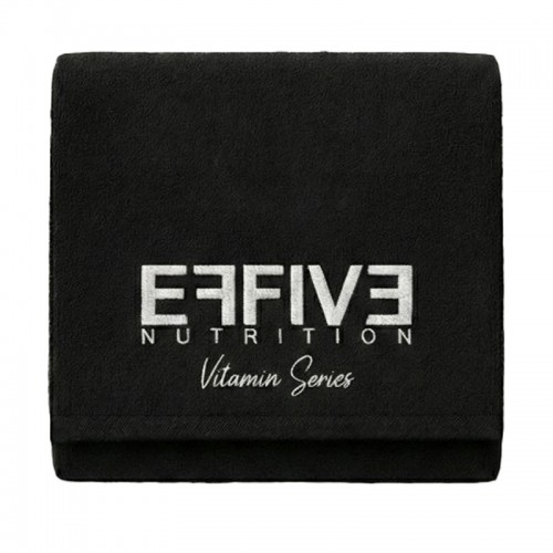 EFFİVE NUTRİTİON %100 PAMUK SİYAH HAVLU