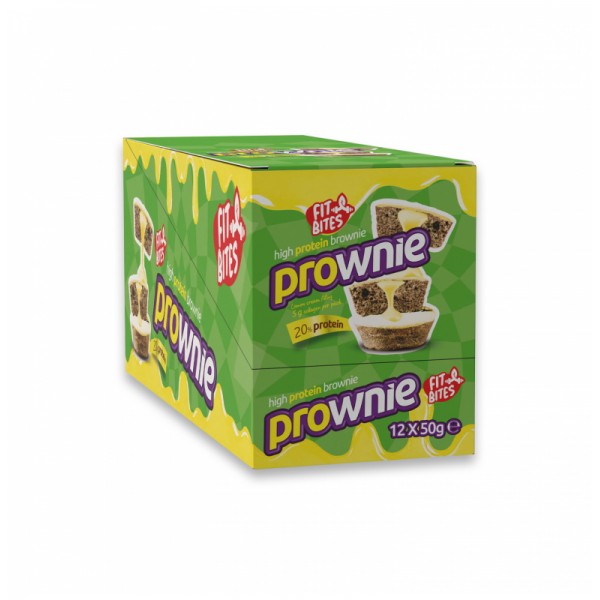 FIT BITES HIGH PROTEIN BROWNIE 12 ADET X 50 GRAM