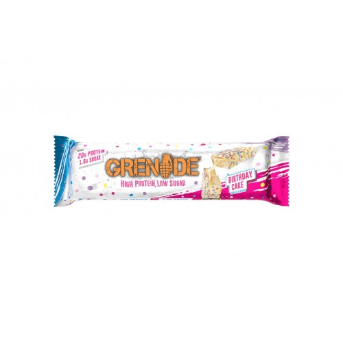 GRENADE BIRTHDAY CAKE PROTEIN BAR 60 GR 1 ADET