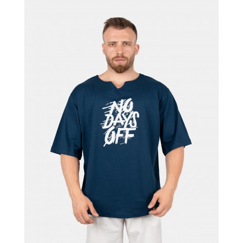 GWP “No Days Off” Oversize T-Shirt – Indigo