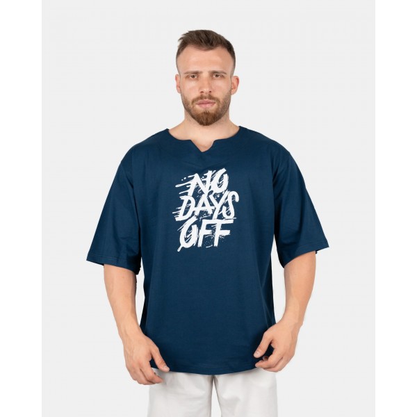 GWP “No Days Off” Oversize T-Shirt – Indigo