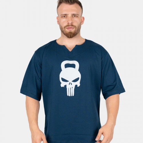 GWP “Punisher” Oversize T-Shirt – Indigo