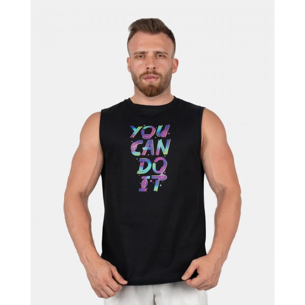 GWP YOU CAN DO IT  SIFIR KOL T-SHIRT