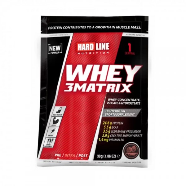 HARDLİNE WHEY 3 MATRİX 30 GR - 1 PAKET