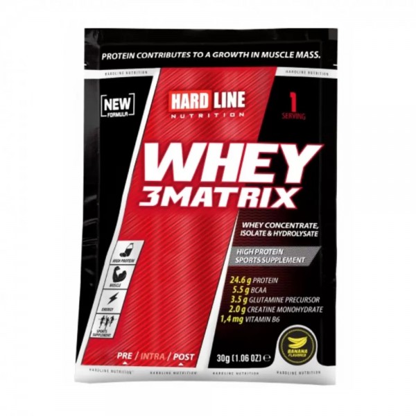 HARDLİNE WHEY 3 MATRİX 30 GR - 1 PAKET