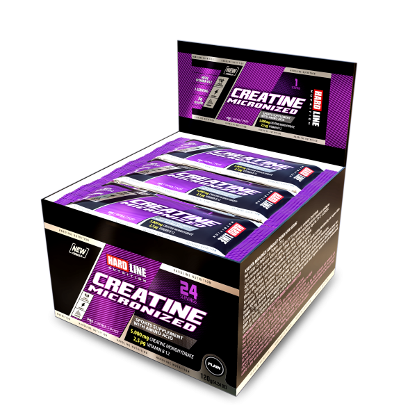 HARDLİNE CREATİNE MİKRONİZE SAŞE 24X5 GR HARDLİNE CREATİNE MİKRONİZE SAŞE 24X5 GR