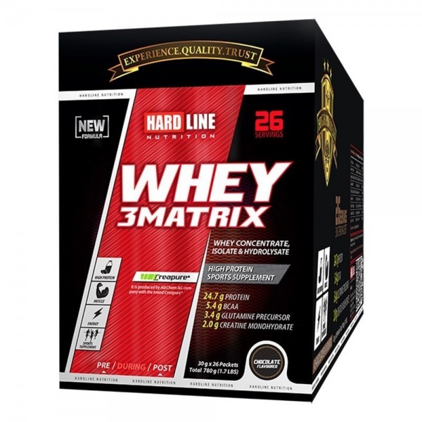 HARDLİNE WHEY 3 MATRİX 30 GR - 26 PAKET