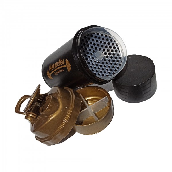 HERACLES BLACK GOLD PROFESSİONAL SHAKER 500 ML HERACLES BLACK GOLD PROFESSİONAL SHAKER 500 ML