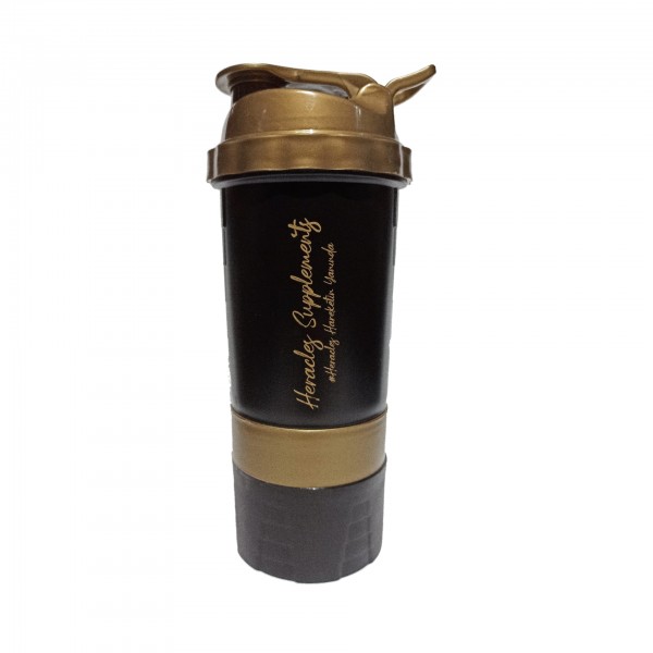 HERACLES BLACK GOLD PROFESSİONAL SHAKER 500 ML HERACLES BLACK GOLD PROFESSİONAL SHAKER 500 ML