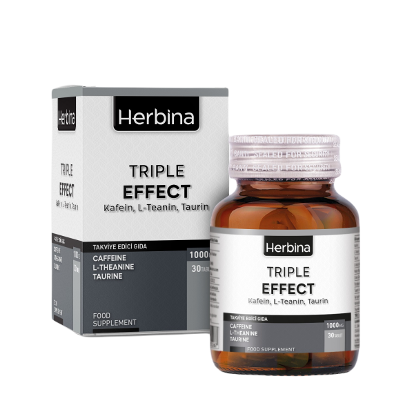 HERBİNA TRIPLE EFFECT 1000 MG - 30 TABLET HERBİNA TRIPLE EFFECT 1000 MG - 30 TABLET