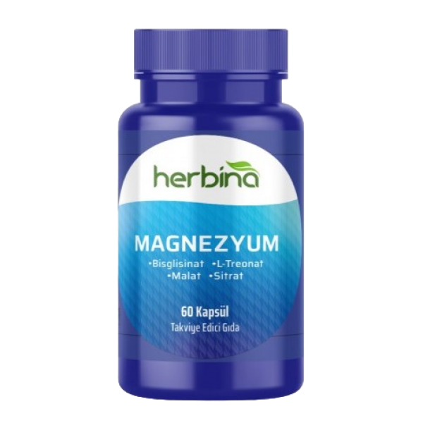 HERBİNA MAGNEZYUM KOMPLEKS 60 KAPSÜL