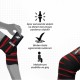 JOFİT KNEE WRAPS SİYAH - KIRMIZI