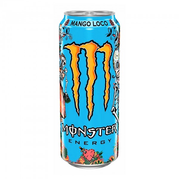 MONSTER ENERGY MANGO LOCO 500 ML MONSTER ENERGY MANGO LOCO 500 ML