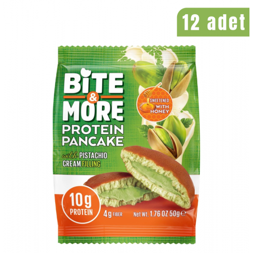 BİTE MORE PROTEİN PANCAKE (50 GR) - 12 ADET