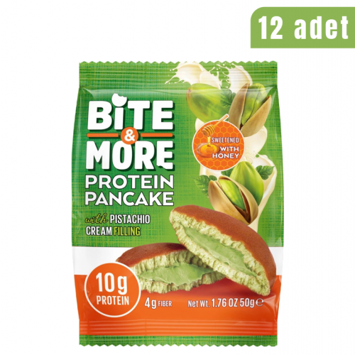 BİTE MORE PROTEİN PANCAKE (50 GR) - 12 ADET