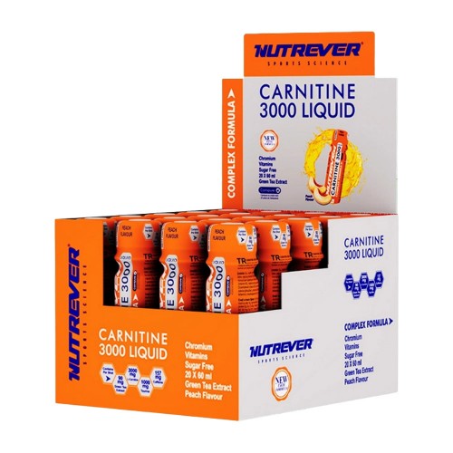 NUTREVER L-CARNİTİNE 3000 LİQUİD - 20 AMPUL