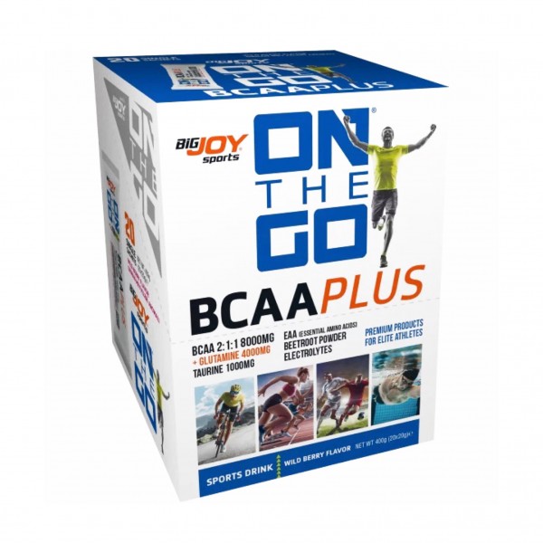 ON THE GO BCAA PLUS 400 GR - 24 PAKET