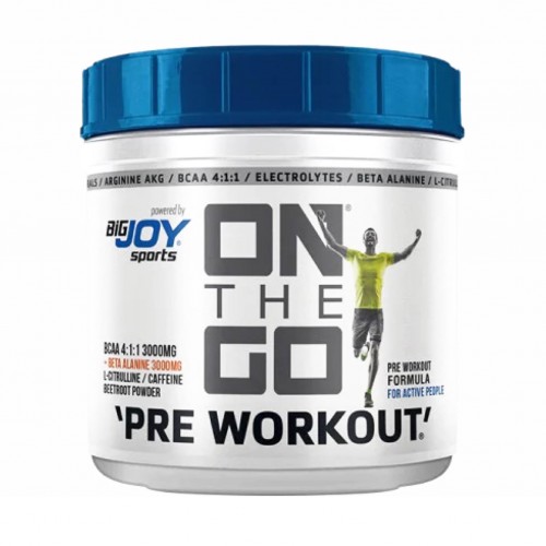 ON THE GO PRE WORKOUT 450 GR ON THE GO PRE WORKOUT 450 GR