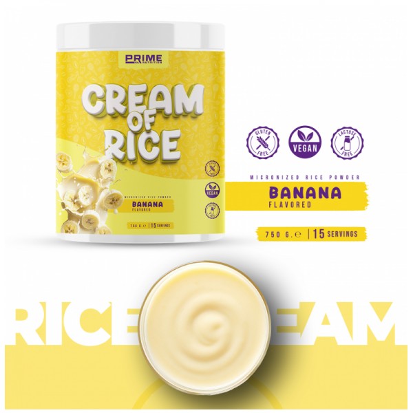 PRİME NUTRİTİON CREAM OF RİCE 750 GR