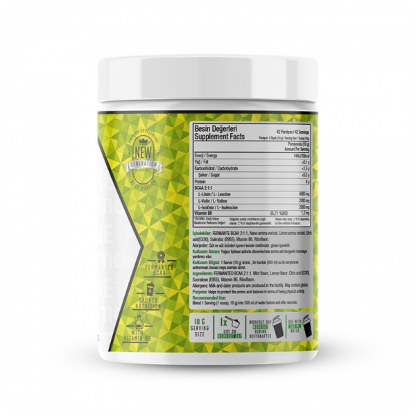 PRİME NUTRİTİON BCAA 2:1:1 420 GR PRİME NUTRİTİON BCAA 2:1:1 420 GR