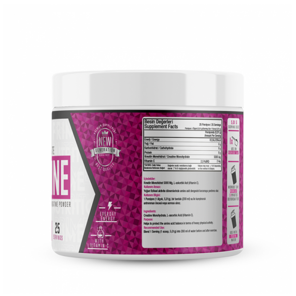 PRİME NUTRİTİON CREATİNE 125 GR