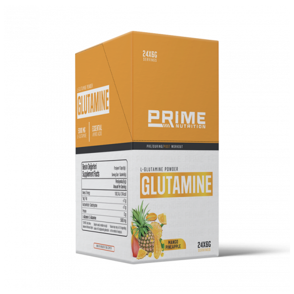 PRİME NUTRİTİON L-GLUTAMİNE 144 GR (6 GR) - 24 ADET PRİME NUTRİTİON L-GLUTAMİNE 144 GR (6 GR) - 24 ADET