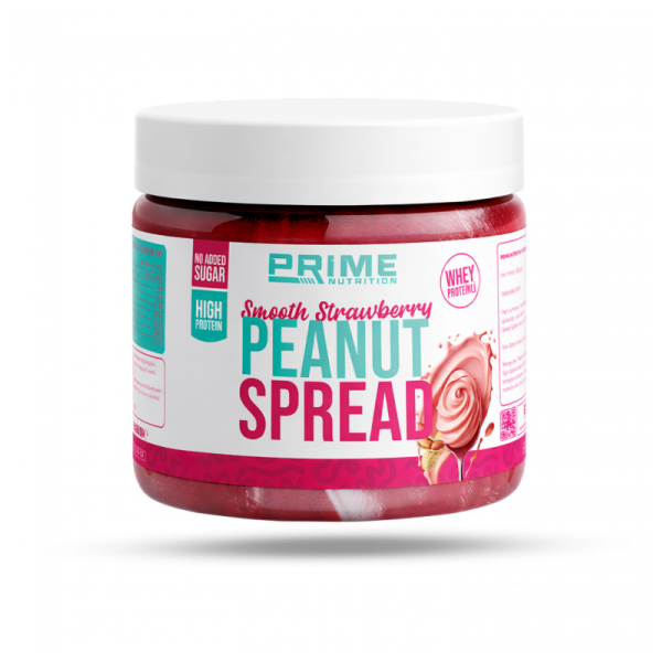 PRİME NUTRİTİON SMOOTH PEANUT SPREAD ÇİLEK 350 GRAM