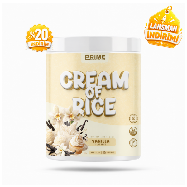 PRİME NUTRİTİON CREAM OF RİCE 750 GR