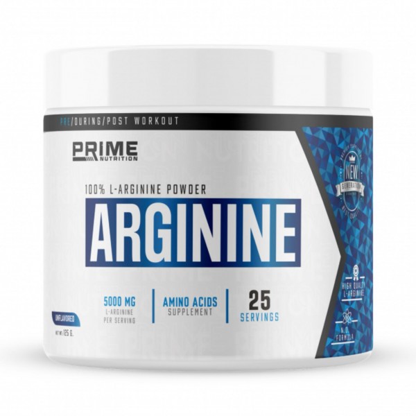 PRİME NUTRİTİON L-ARGİNİNE 125 GR PRİME NUTRİTİON L-ARGİNİNE 125 GR