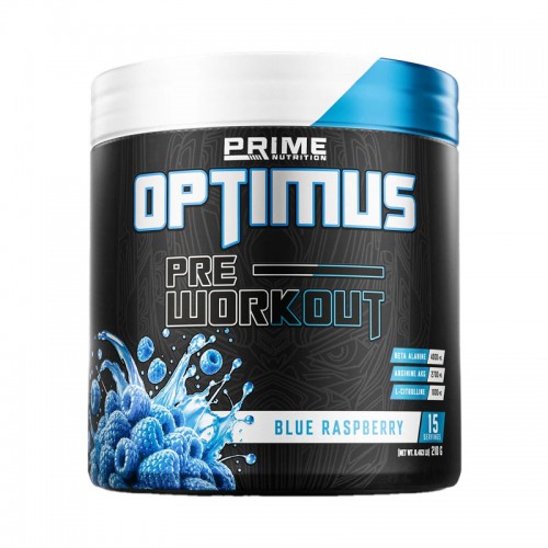 PRİME NUTRİTİON OPTİMUS PRE WORKOUT 210 GR BLUE RASBERRY PRİME NUTRİTİON OPTİMUS PRE WORKOUT 210 GR BLUE RASBERRY