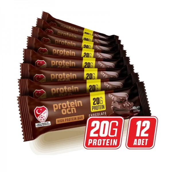 PROTEİNOCEAN PROTEIN BAR 12 ADET ÇİKOLATA PROTEİNOCEAN PROTEIN BAR 12 ADET ÇİKOLATA