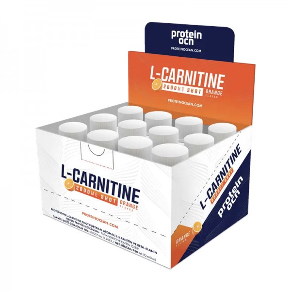 PROTEİNOCEAN L-CARNITINE 12 SHOT PROTEİNOCEAN L-CARNITINE 12 SHOT