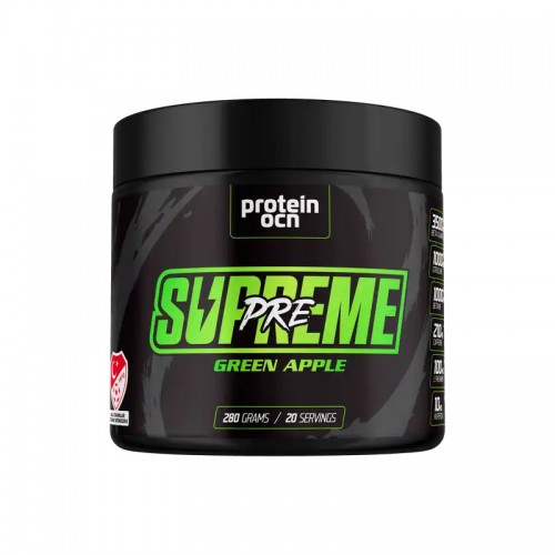 PROTEİNOCEAN PRE-WORKOUT SUPREME 280 GR YEŞİL ELMA PROTEİNOCEAN PRE-WORKOUT SUPREME 280 GR YEŞİL ELMA