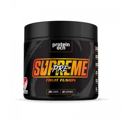 PROTEİNOCEAN PRE-WORKOUT SUPREME 280 GR FRUIT FUSION PROTEİNOCEAN PRE-WORKOUT SUPREME 280 GR FRUIT FUSION