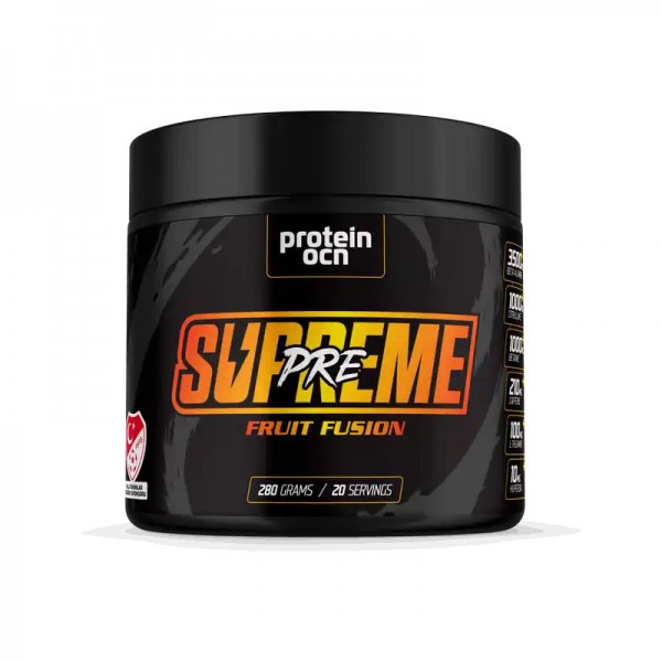 PROTEİNOCEAN PRE-WORKOUT SUPREME 280 GR FRUIT FUSION PROTEİNOCEAN PRE-WORKOUT SUPREME 280 GR FRUIT FUSION