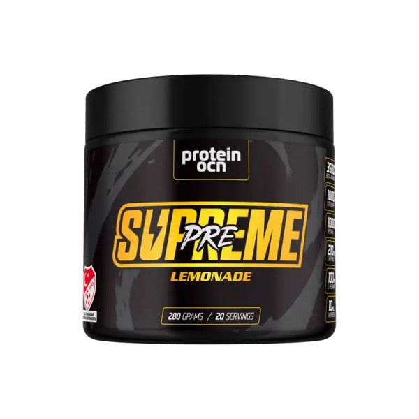 PROTEİNOCEAN PRE-WORKOUT SUPREME 280 GR LİMONATA PROTEİNOCEAN PRE-WORKOUT SUPREME 280 GR LİMONATA