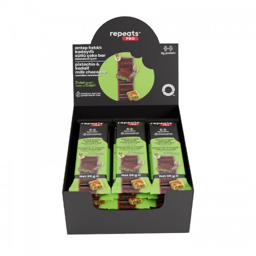 REPEATS PRO DUBAI ÇOKO BAR 12 X 35 GR