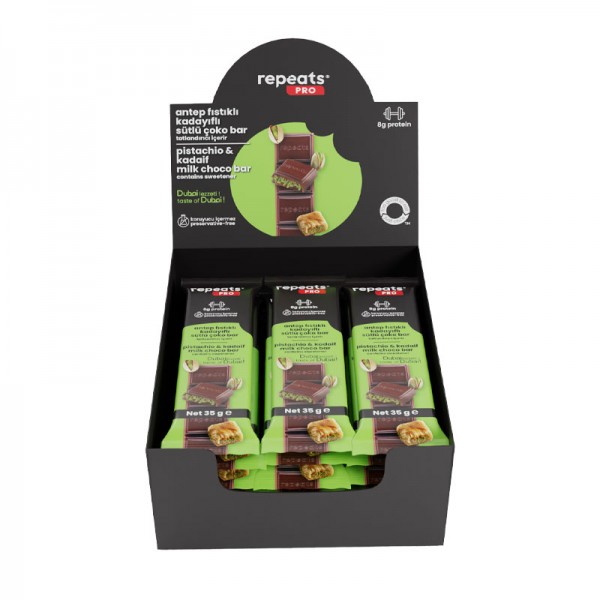 REPEATS PRO DUBAI ÇOKO BAR 12 X 35 GR