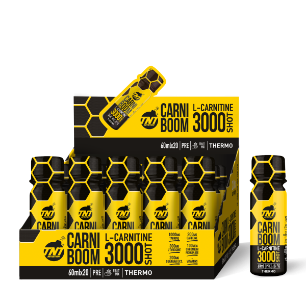 TNT CARNIBOOM L-CARNITINE 3000 MG 60X20 SHOT