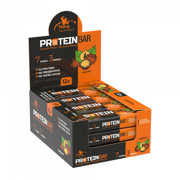 TORQ PROTEİN BAR(50 GR) - 12 ADET