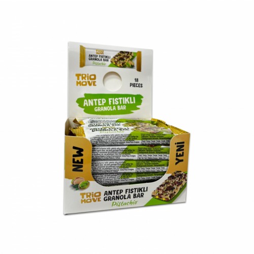 TRIO MOVE %33 FIT PROTEIN BAR PISTACHIO 18 ADET X 50 GRAM